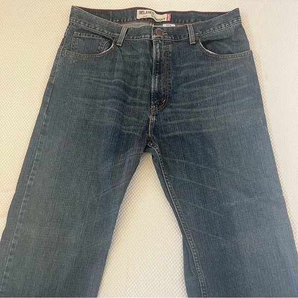 Levi’s Blue Relaxed Straight Fit 559 Jeans B17/16 - Picture 4 of 14